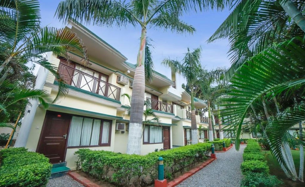 Picture of rooms in maya resort with garden view, jungle based resort in corbett